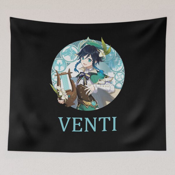 Item preview, Genshin Impact - Venti Anemo Bard Character designed and sold by Krimsy.