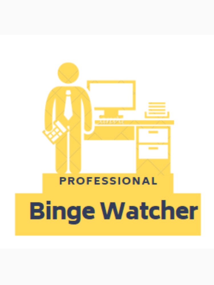 "professional binge watcher" T-shirt by ibtissamgr | Redbubble