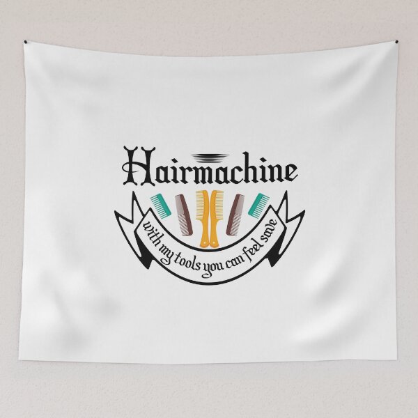 Item preview,  Hairmachine - with my tools you can feel save designed and sold by emm-j.