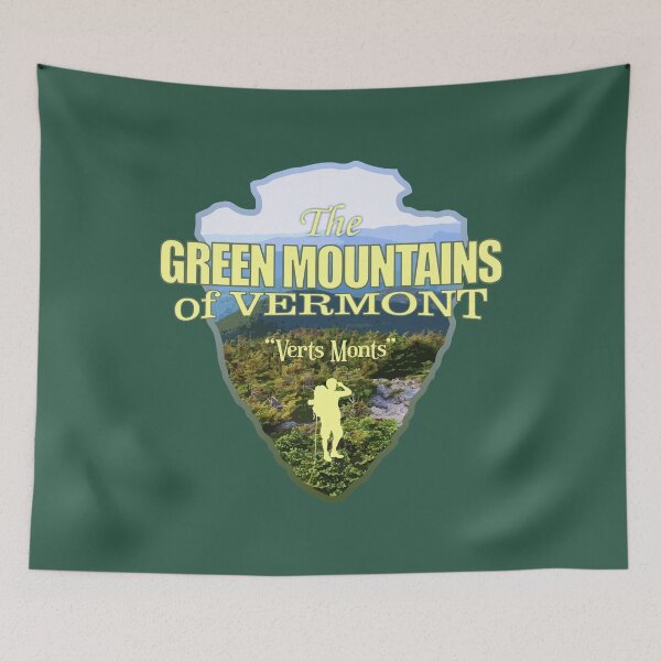 Item preview, The Green Mountains (arrowhead) designed and sold by curranmorgan.