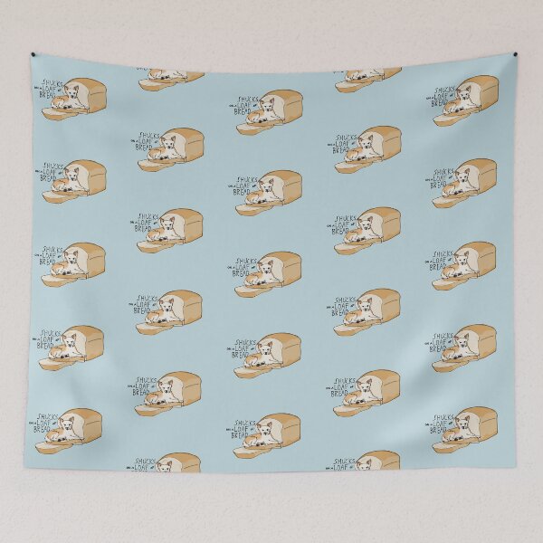 Item preview, Shucks on a Loaf of Bread designed and sold by sisselonpaper.