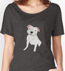 Camiseta ancha Shiny, Happy Pitbull Smiling BIG