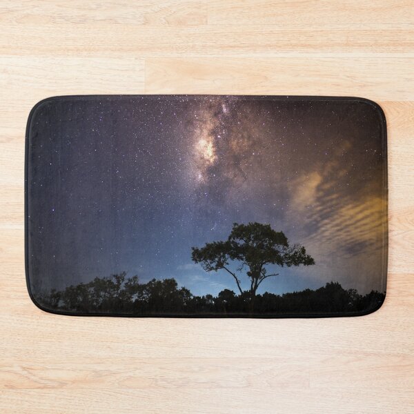 Item preview, Silhouette of leafed trees during nighttime designed and sold by Zone-Graphics.