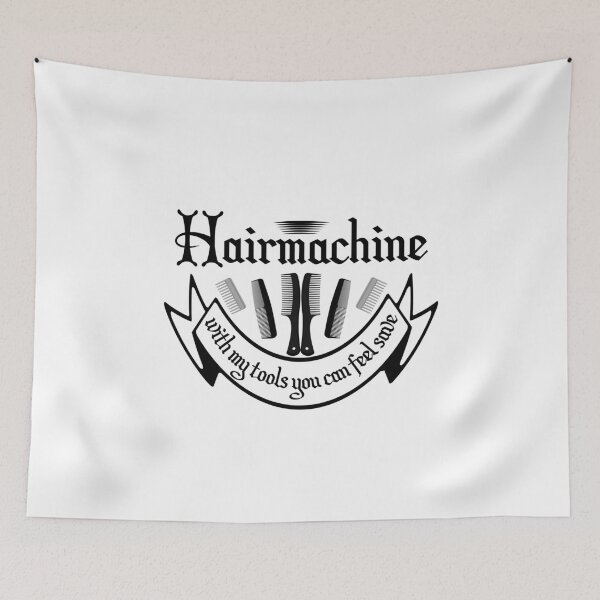 Item preview, Hairmachine - with my tools you can feel save designed and sold by emm-j.