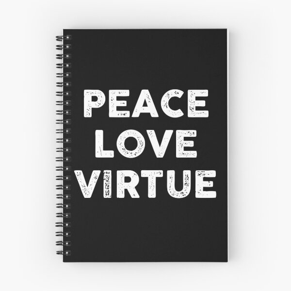 Item preview, Peace love virtue designed and sold by GoldenDov.
