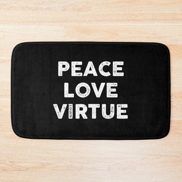 Item preview, Peace love virtue designed and sold by GoldenDov.
