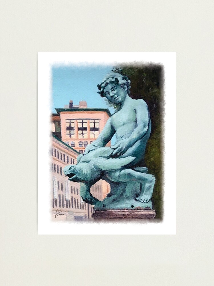 Thumbnail 2 of 3, Photographic Print, Turtle Boy designed and sold by JLSimpkinsArt.