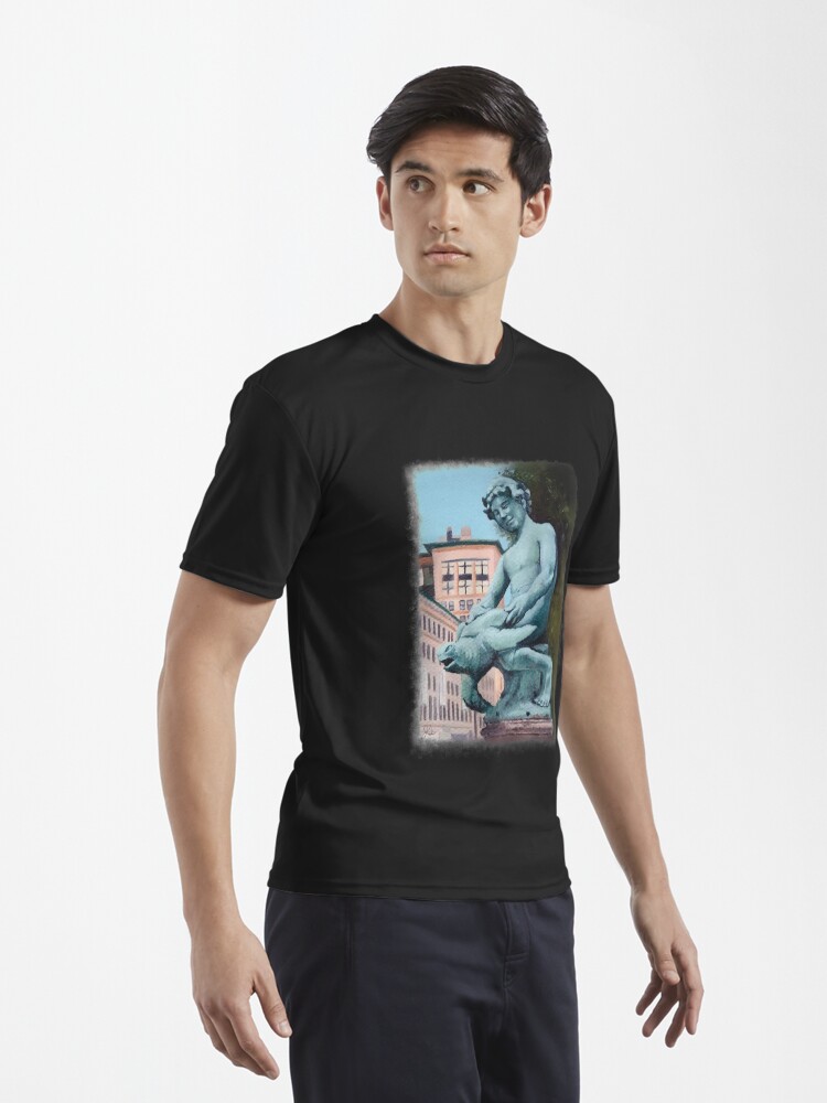 Thumbnail 3 of 7, Active T-Shirt, Turtle Boy designed and sold by JLSimpkinsArt.