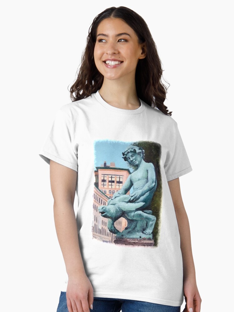 Thumbnail 2 of 7, Classic T-Shirt, Turtle Boy designed and sold by JLSimpkinsArt.