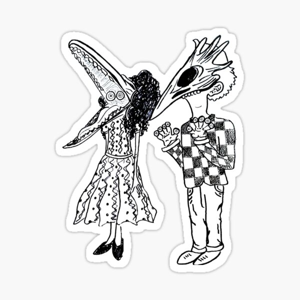 Beetlejuice Stickers | Redbubble