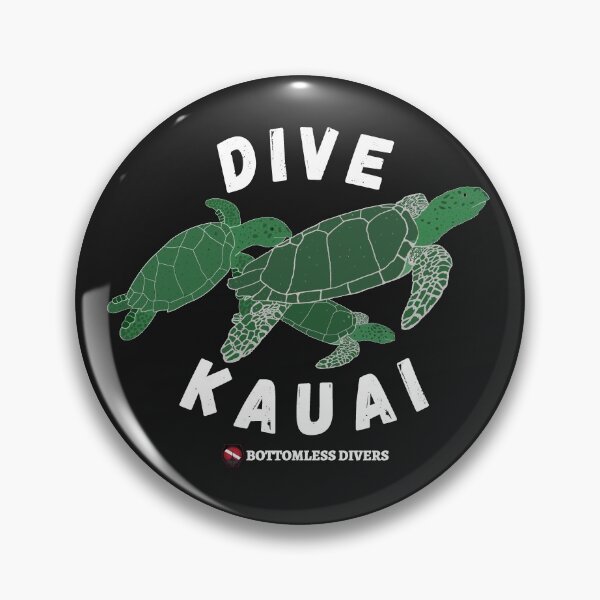 Item preview, Dive Kauai Turtles with White Font designed and sold by BottomlessDiver.