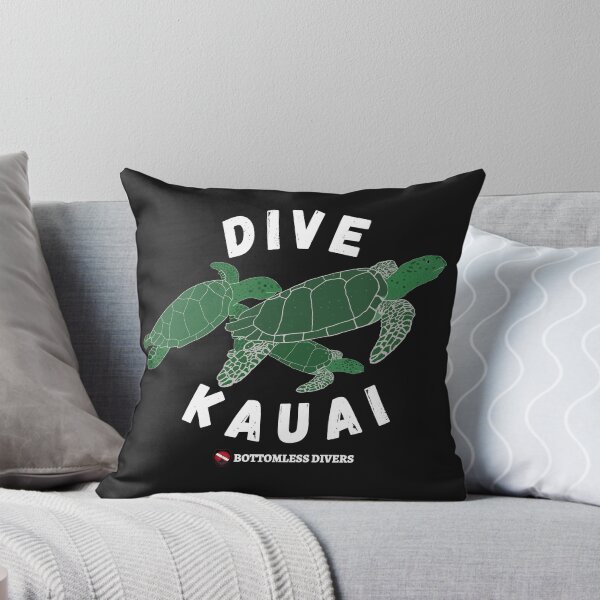 Item preview, Dive Kauai Turtles with White Font designed and sold by BottomlessDiver.