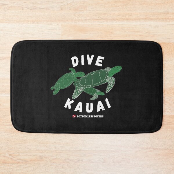 Item preview, Dive Kauai Turtles with White Font designed and sold by BottomlessDiver.