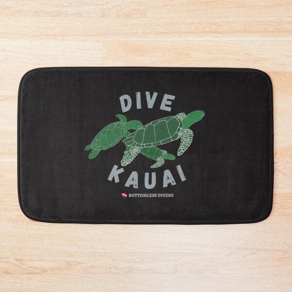 Item preview, Dive Kauai Turtles with Grey Font designed and sold by BottomlessDiver.