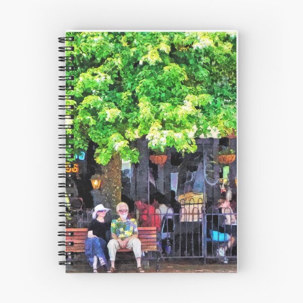 Item preview, Asheville NC Outdoor Cafe designed and sold by Susan Savad.