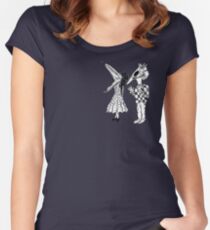 kleiner Käfersaft Tailliertes Rundhals-Shirt