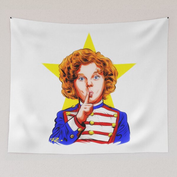 Item preview, Shirley Temple - An illustration by Paul Cemmick designed and sold by TIGERDAVER.