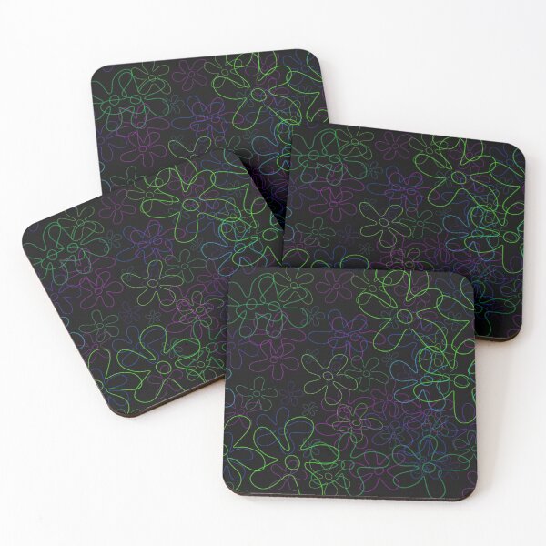 Item preview, Neon Flowers designed and sold by SquareGarden73.