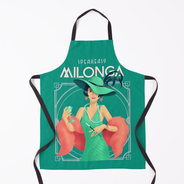 Artikelvorschau, Mintgrün und Koralle Art Deco Flapper Speakeasy Milonga entworfen und verkauft von infinitetango.