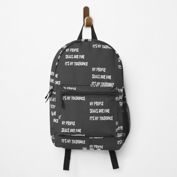 Item preview, MY PEOPLE SKILLS ARE FINE IT'S MY TOLERANCE designed and sold by CUTESTUFFnow.
