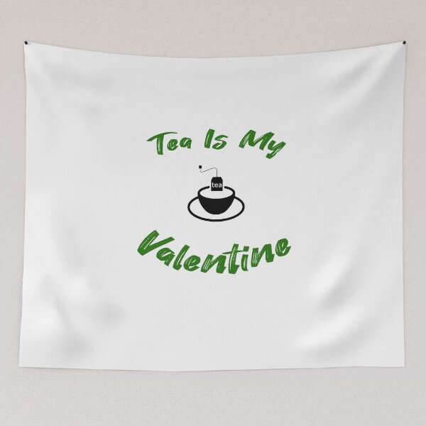 Item preview, Tea Is My Valentine Vintage, Funny Saying ,  Gift For Tea Lover  , Gift For valentine Day designed and sold by Soukainadesign.