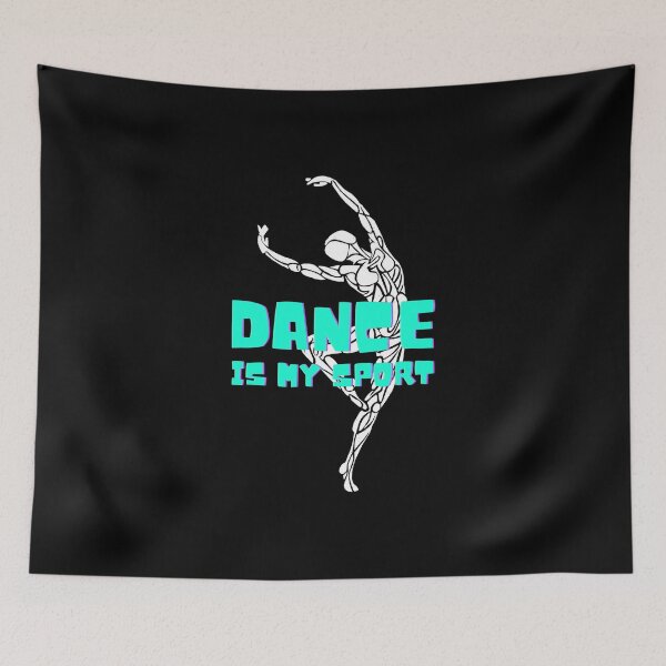 Item preview, Dancer Silhouette, Dance is my Sport  designed and sold by danceink.