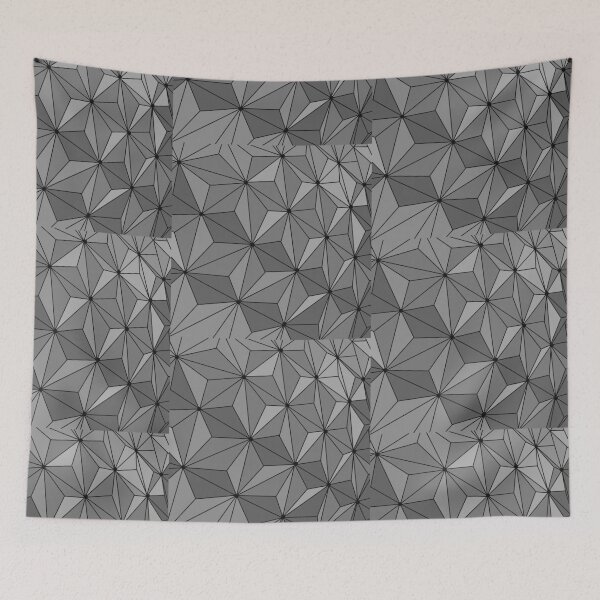 Item preview, Grey Geometric Pattern designed and sold by Tranquilarrow.