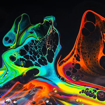 Artwork thumbnail, Colorful pattern by Timegraf
