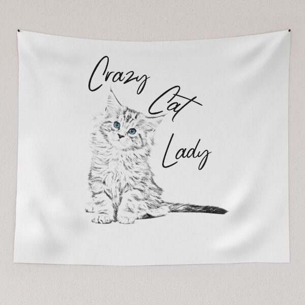 Item preview, Crazy Cat Lady designed and sold by GNDesign.