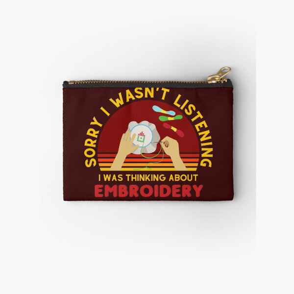 Item preview, Embroidery Funny Embroidered Applique Lover Embroidering designed and sold by trendo.