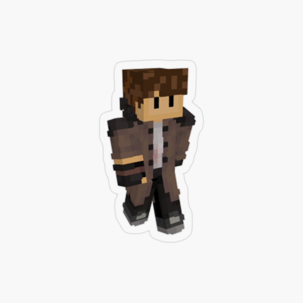 Technoblade Minecraft skin Magnet for Sale by lottedesigns