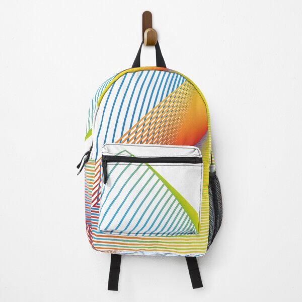 Item preview, Colorful triangle shape with stairs shape designed and sold by digoarpi.