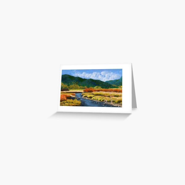 Rainbows Can Live in the Hills Greeting Card