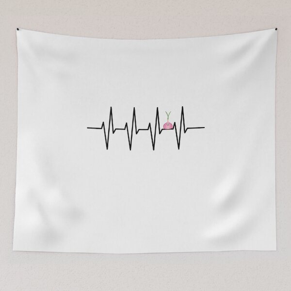 Item preview, Garlic clove of garlic heartbeat EKG garlic designed and sold by lsvds.