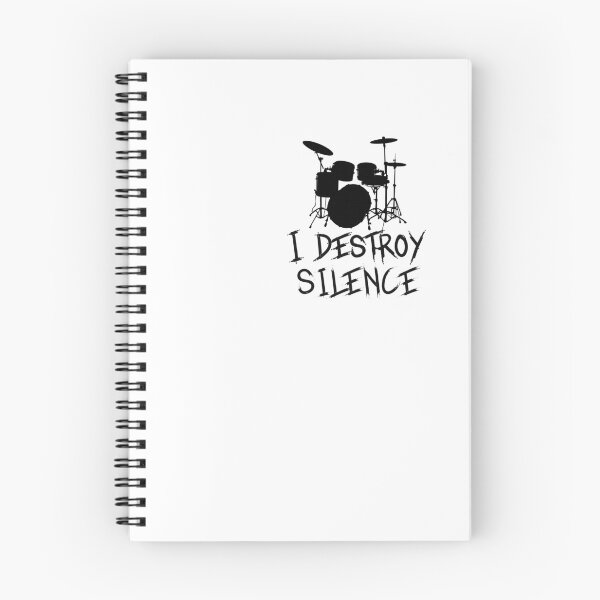 Item preview, I Destroy Silence designed and sold by Gina-Driada.