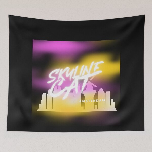 Item preview, AMSTERDAM SKYLINE CAT designed and sold by Graykat.