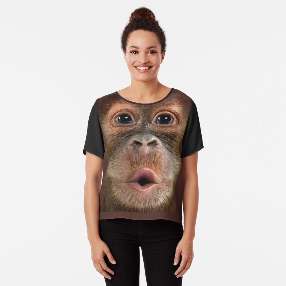 Big Face Baby Orangutan S-M-XL  NWT The Mountain 100% Cotton Kid's T-Shirt Tee 