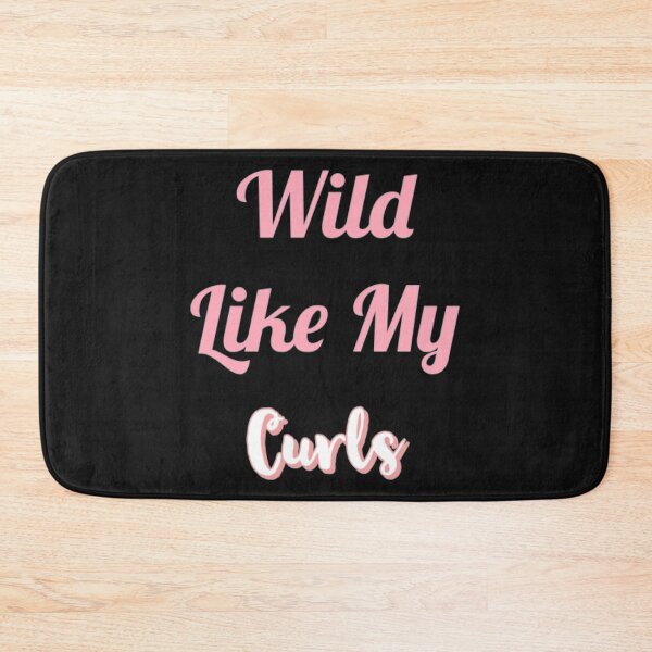 Item preview, Wild Like My Curls Pink Font. designed and sold by SacredsDesigns.
