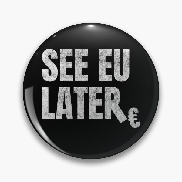 Item preview, Funny Brexit Shirt See EU Later English UK designed and sold by playloud.