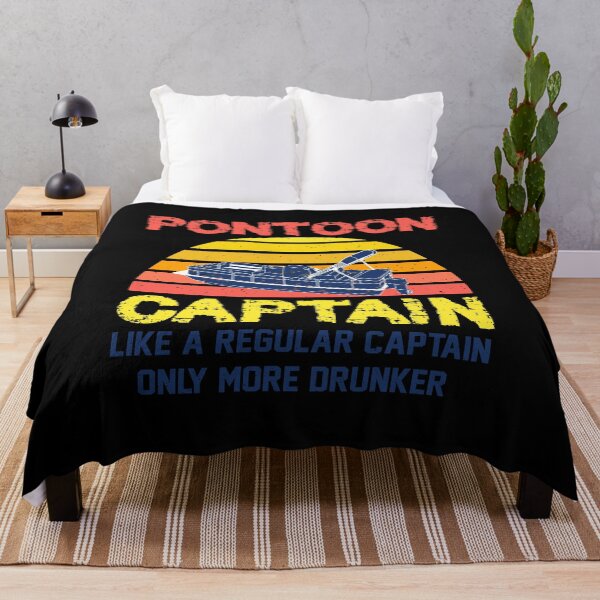 Item preview, Pontoon Captain Like a Regular Captain Only More Drunker designed and sold by BestUncommonTee.