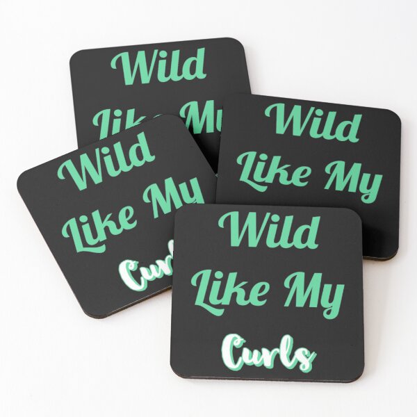 Item preview,  Wild Like My Curls Green Font. designed and sold by SacredsDesigns.