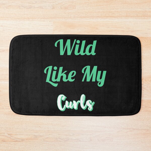 Item preview,  Wild Like My Curls Green Font. designed and sold by SacredsDesigns.