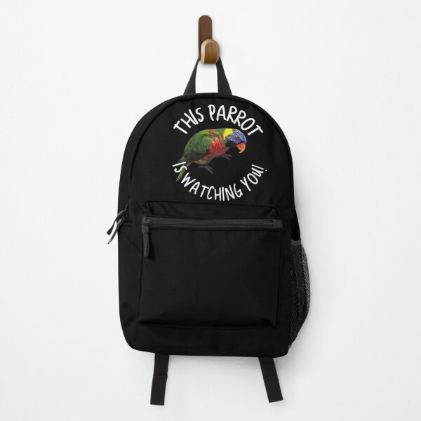 Item preview, This Parrot is Watching You Lorikeet designed and sold by Zurickdesigns.