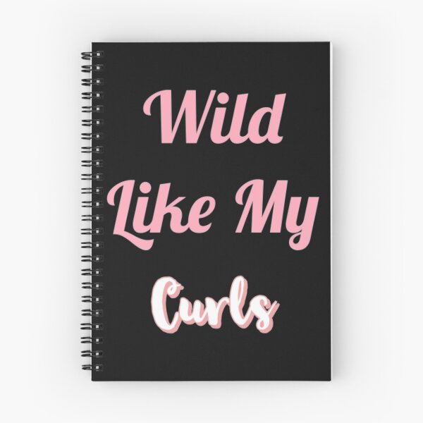 Item preview, Wild Like My Curls Pink Font. designed and sold by SacredsDesigns.
