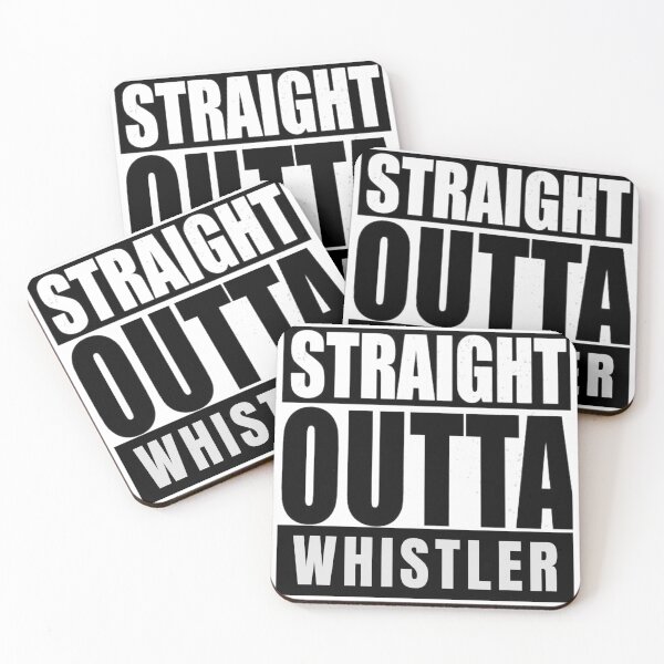 Item preview, Straight Outta Whistler BC designed and sold by MillenaryShop.