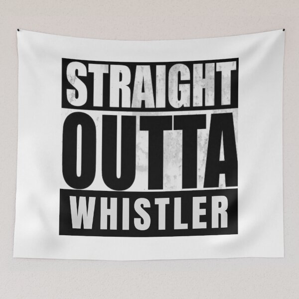 Item preview, Straight Outta Whistler BC designed and sold by MillenaryShop.