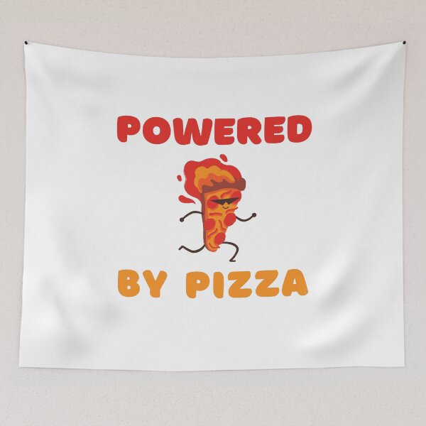 Item preview, Pizza Power Shirt Cute Funny Foodie Shirt Laugh Food Hungry Snack Gift Sarcastic Happy Fun Introvert Awkward Geek Hipster Silly Inspirational Motivational Birthday Present designed and sold by EpsilonEridani.