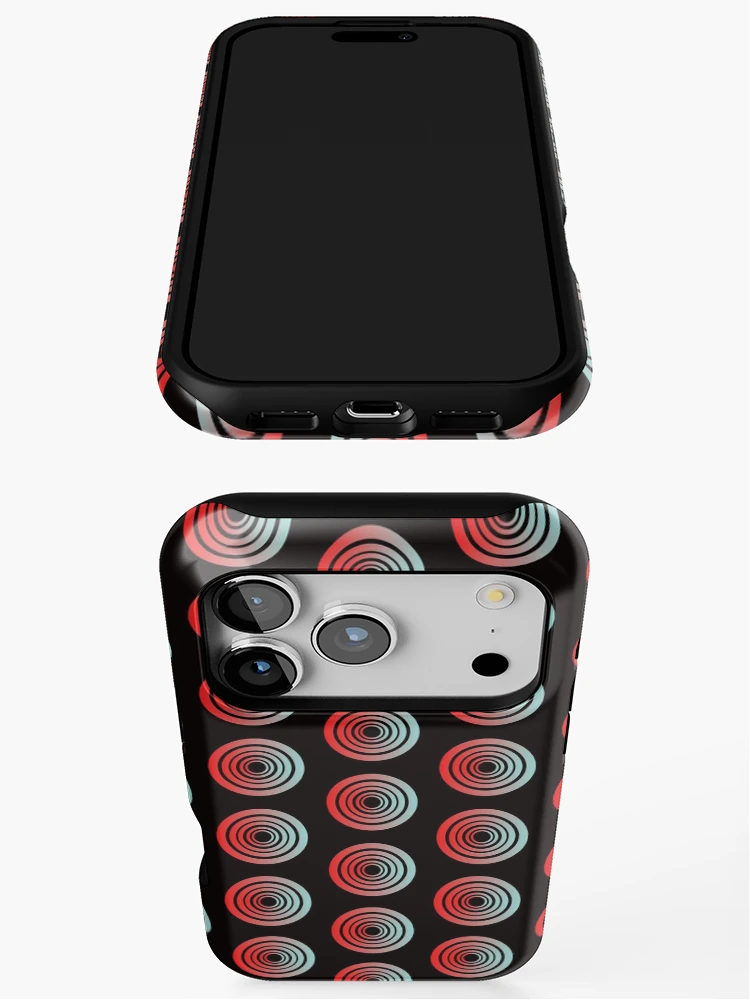 Thumbnail 3 of 4, iPhone Case, ORANGE RINGS designed and sold by julset.
