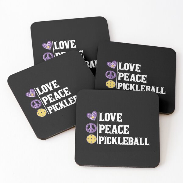 Artikelvorschau, Kopie von Peace Love Pickleball entworfen und verkauft von ADAMYASS.