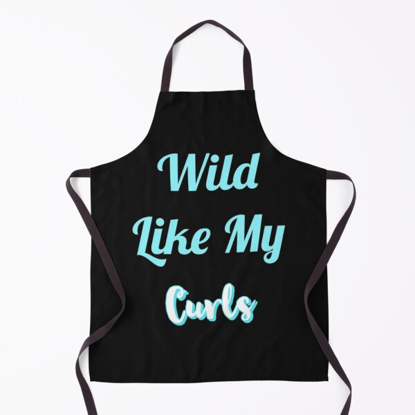 Item preview, Wild Like My Curls Light Blue Font. designed and sold by SacredsDesigns.
